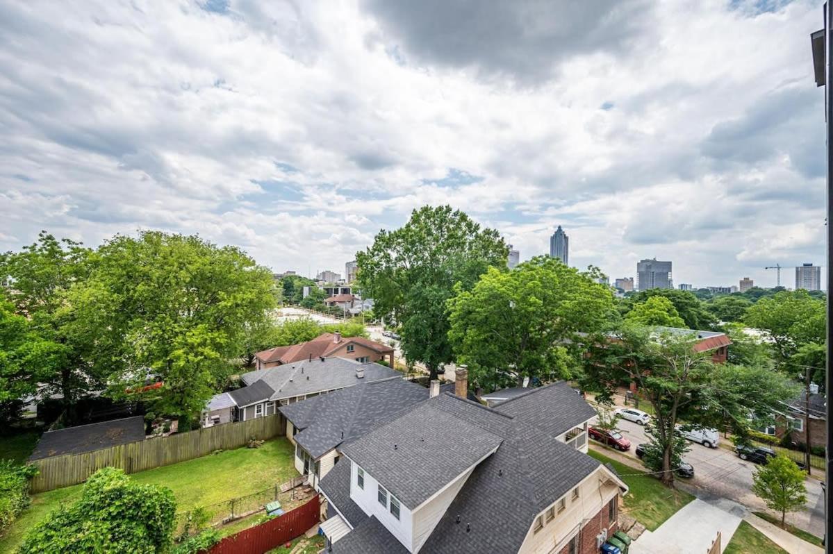 Downtown New Built Roof Top Balcony City View 525Pkwy Atlanta Exterior photo