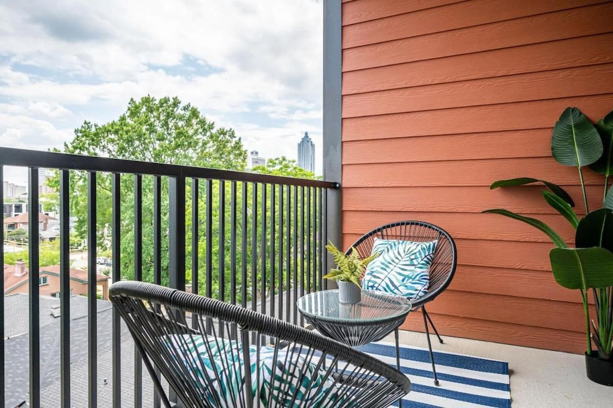 Downtown New Built Roof Top Balcony City View 525Pkwy Atlanta Exterior photo